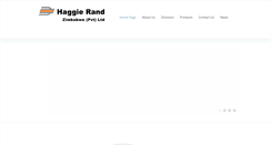 Desktop Screenshot of haggierandzimbabwe.com