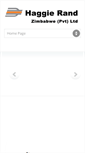 Mobile Screenshot of haggierandzimbabwe.com